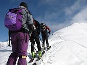 Salita invernale da Nona di Vilminore al Passo della Manina e al Monte Sasna il 17 dicembre 2009 - FOTOGALLERY